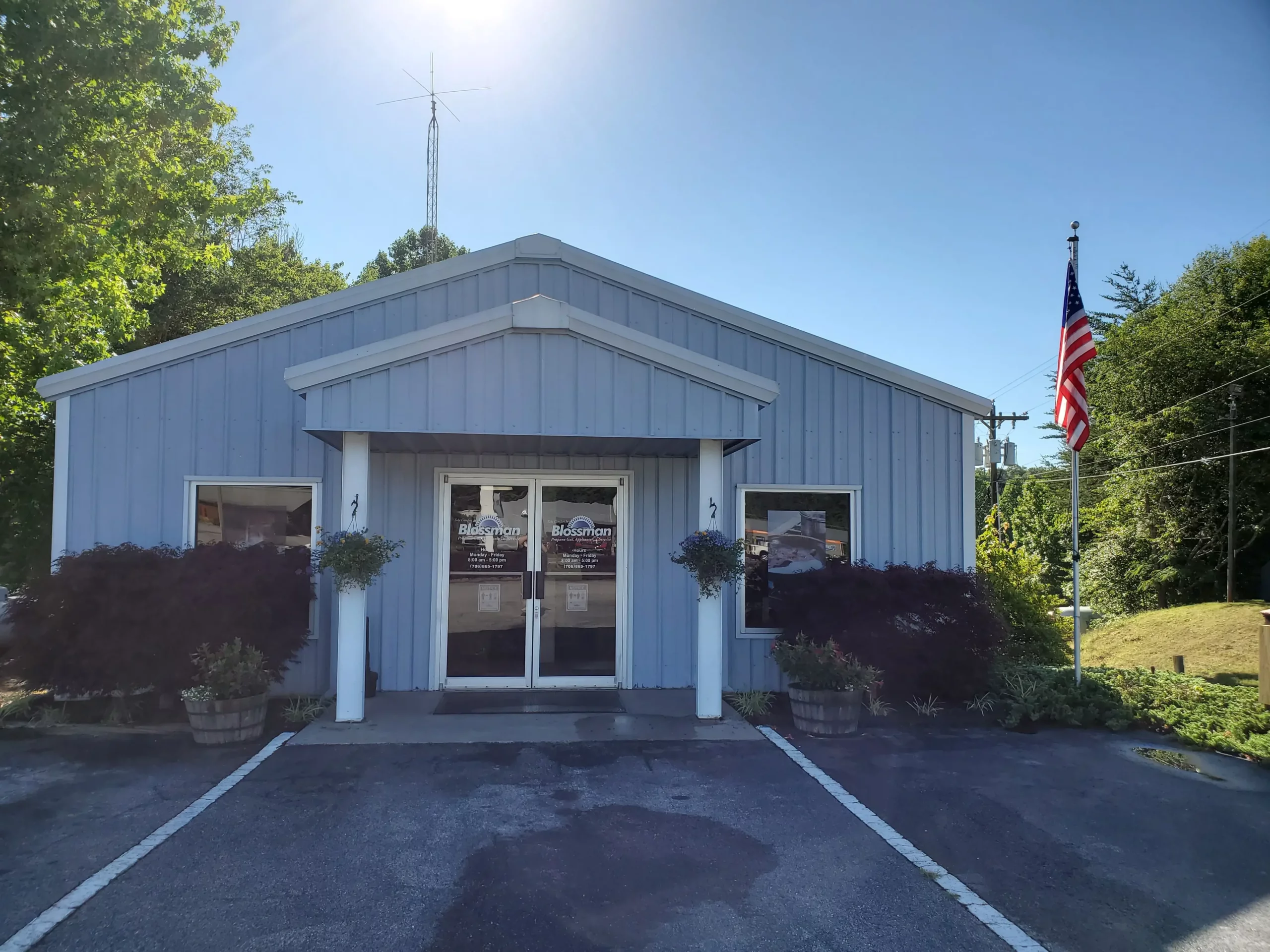 Blossman Gas branch in Cleveland, GA