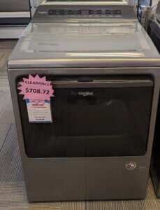 WHIRLPOOL DRYER WGD6120HC
