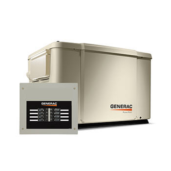 Generac 7.5 kW Power Pack with 500 AMP Transfer Switch