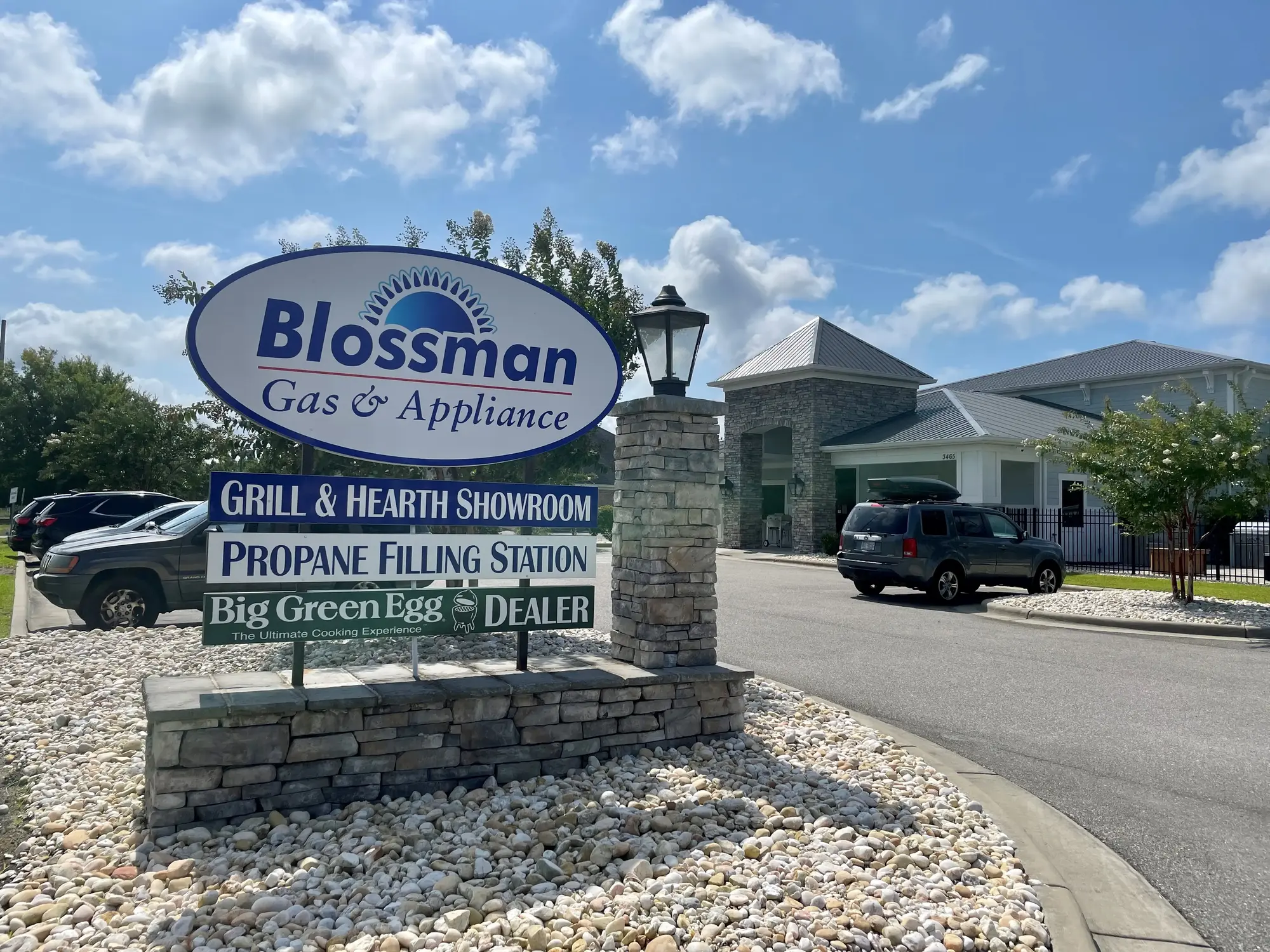 Blossman Gas branch in Bolivia, NC