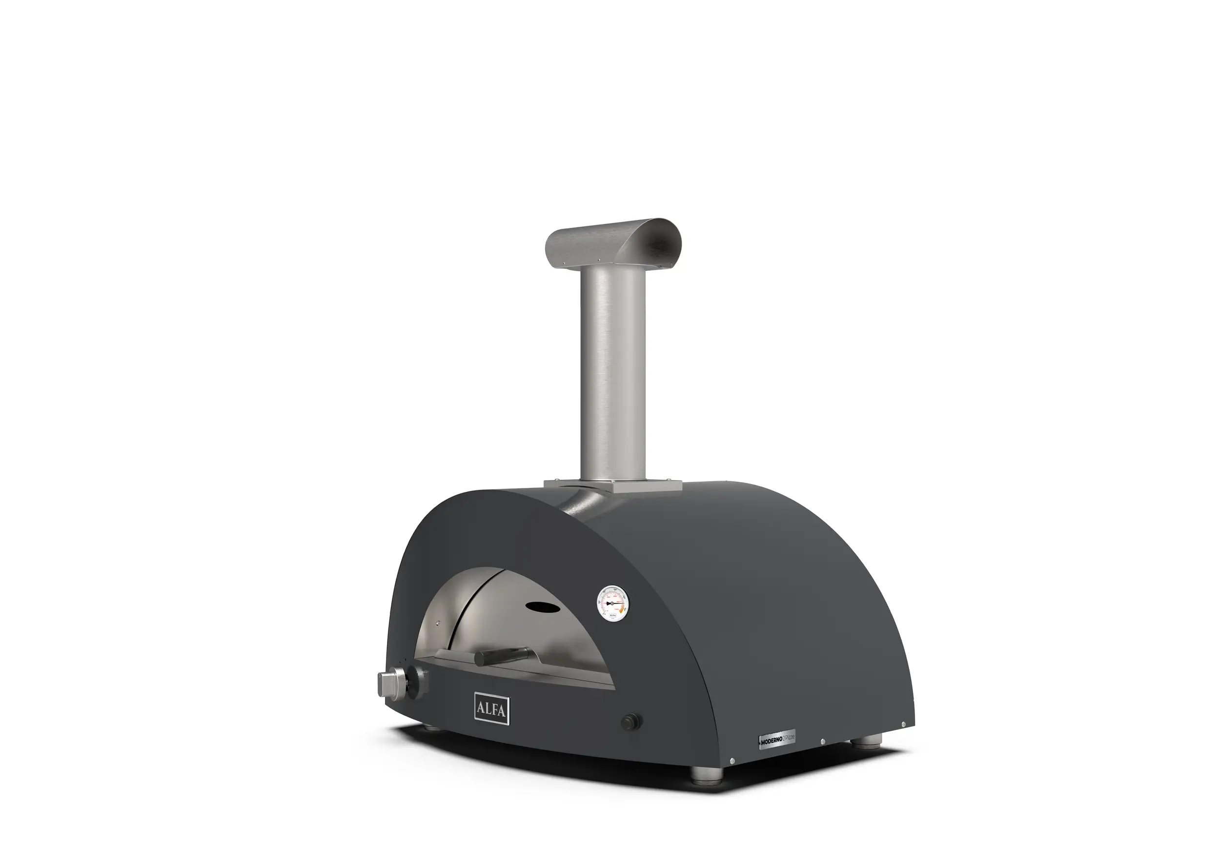 Alfa MODERNO 2 Pizze in Ardesia Grey