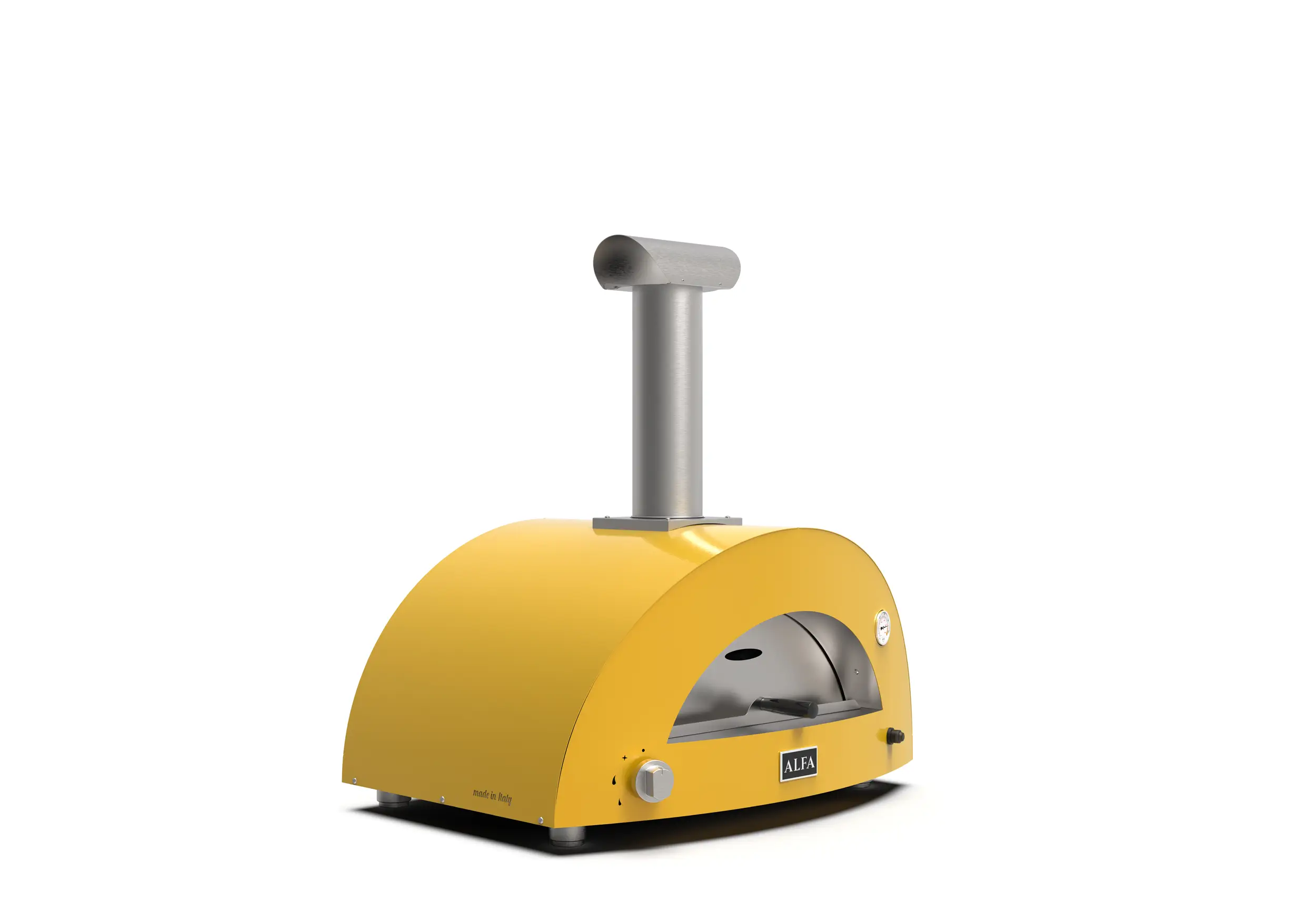 Alfa MODERNO 2 Pizze in Fire Yellow