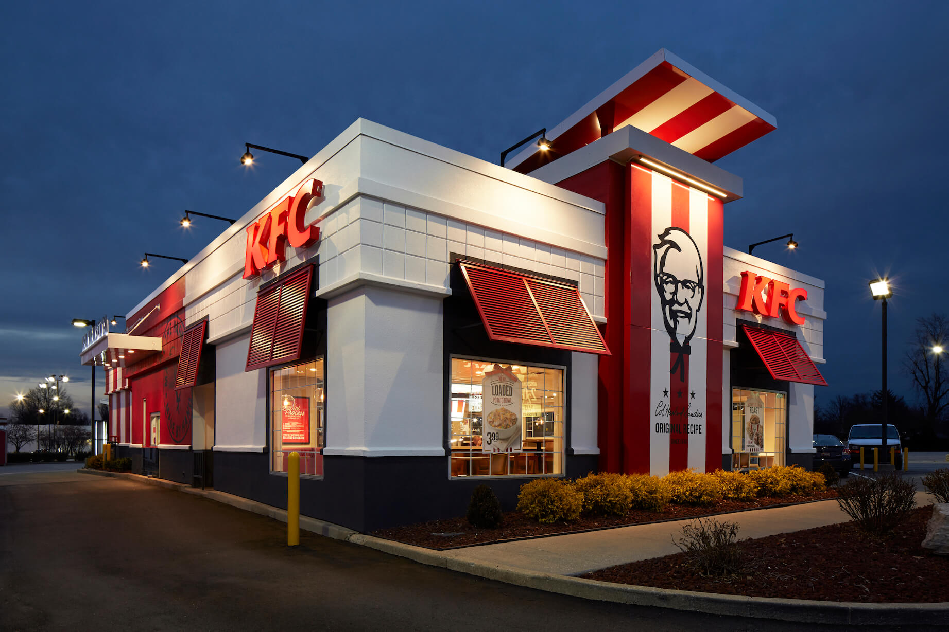 KFC Restaurant Exterior