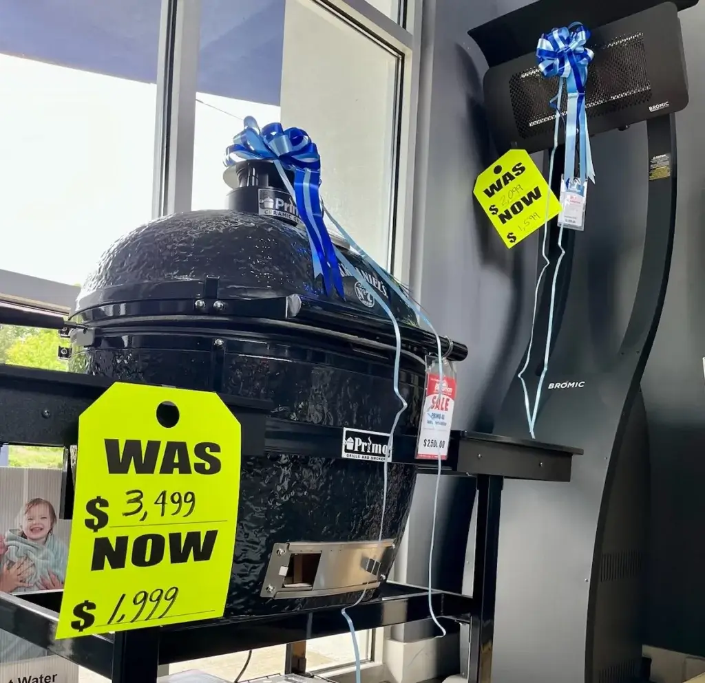 Appliances With Blue Bow