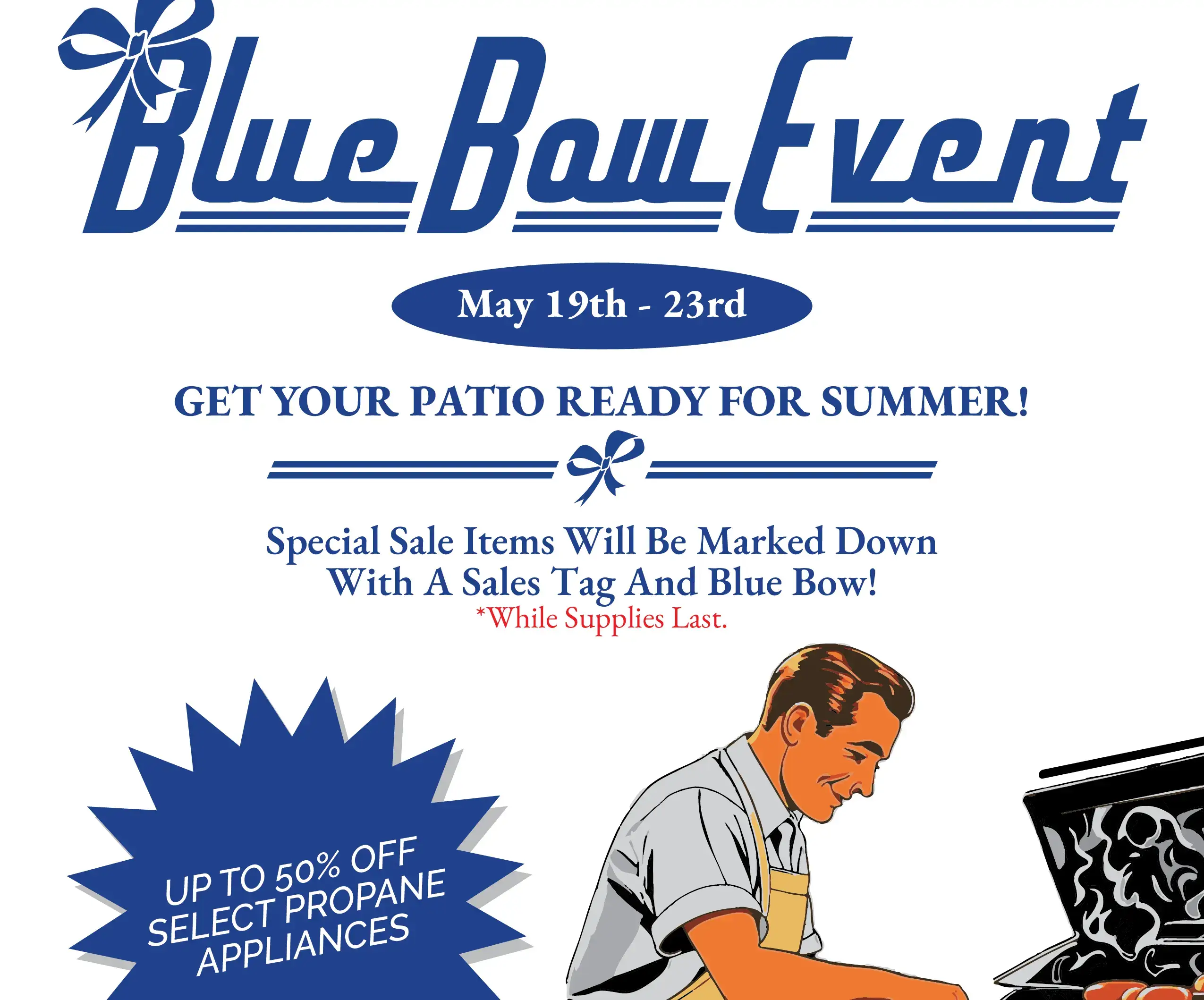 Blue Bow Flyer
