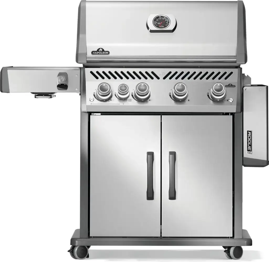 Rogue Pro 525 with side shelf down