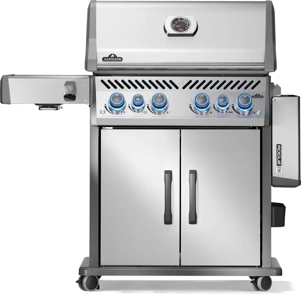 Rogue Pro S 525 with side shelf down
