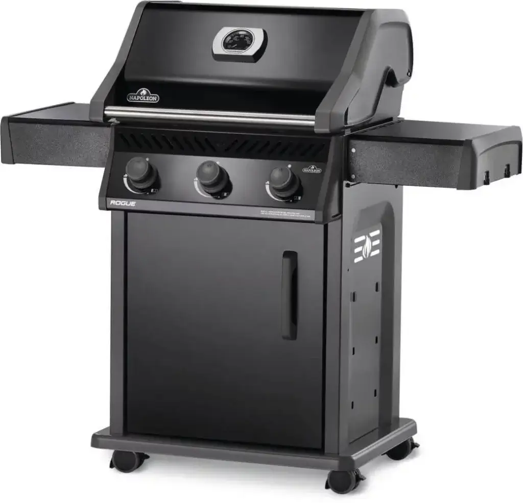 Rogue 425 gas grill in black