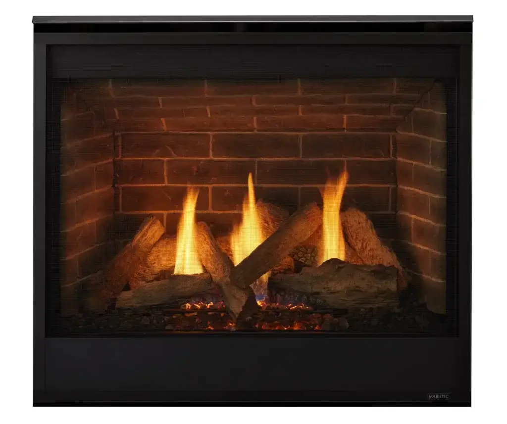 Majestic Quartz propane fireplace insert
