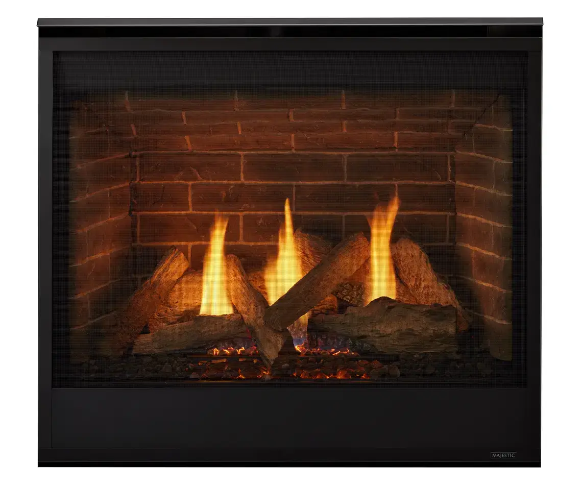 Majestic Quartz propane fireplace insert