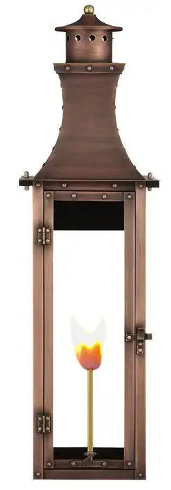 Bishop Gas Light front view