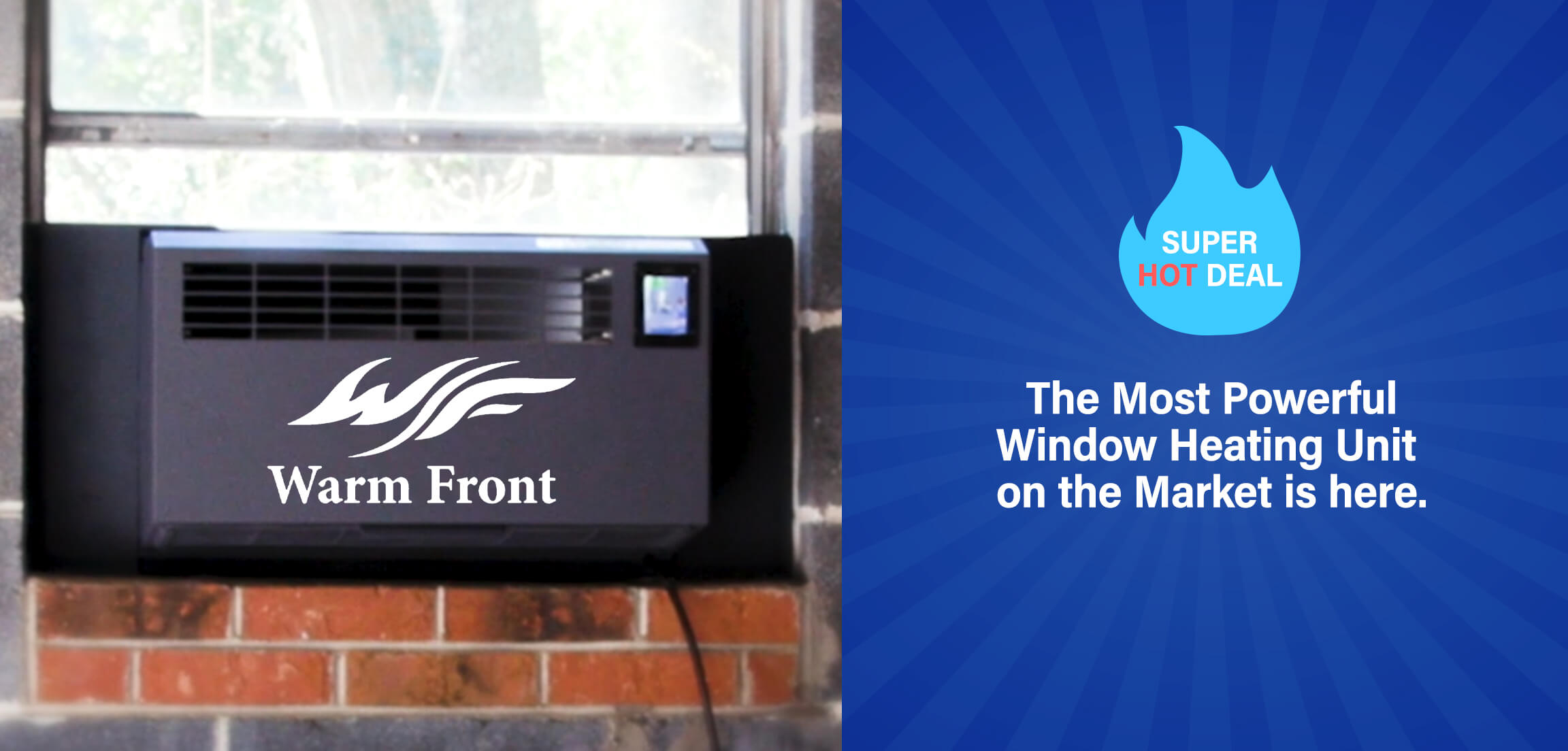 Warm Front Heater Super Hot Deal 2025