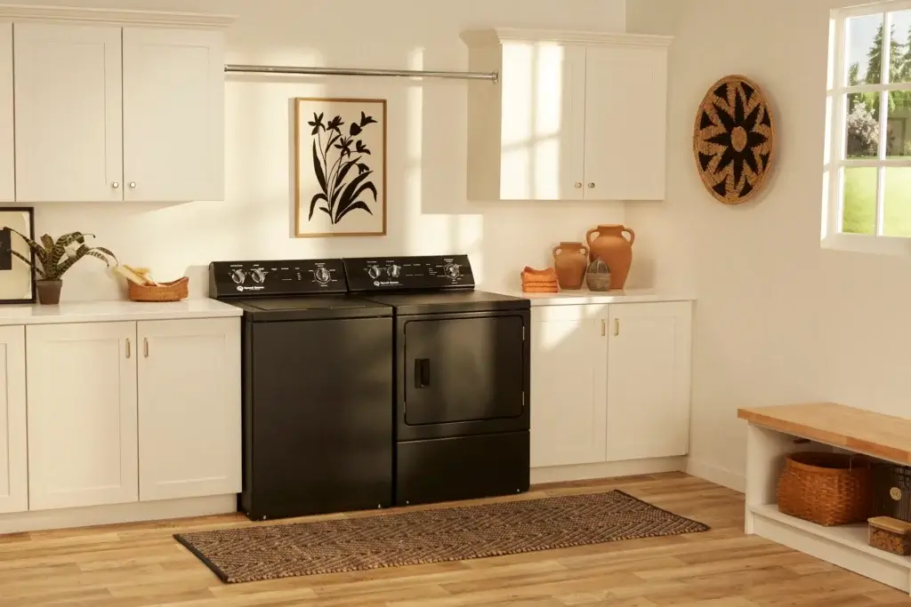 Speed Queen TC5 washer and dryer set