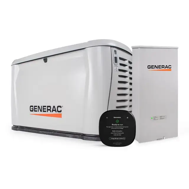 Generac 7329 28kW Generator with 200A SE Transfer Switch & Ecobee