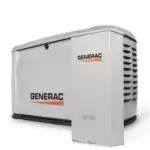 Generac Standby Generator, 14kW with Transfer Switch Cellular