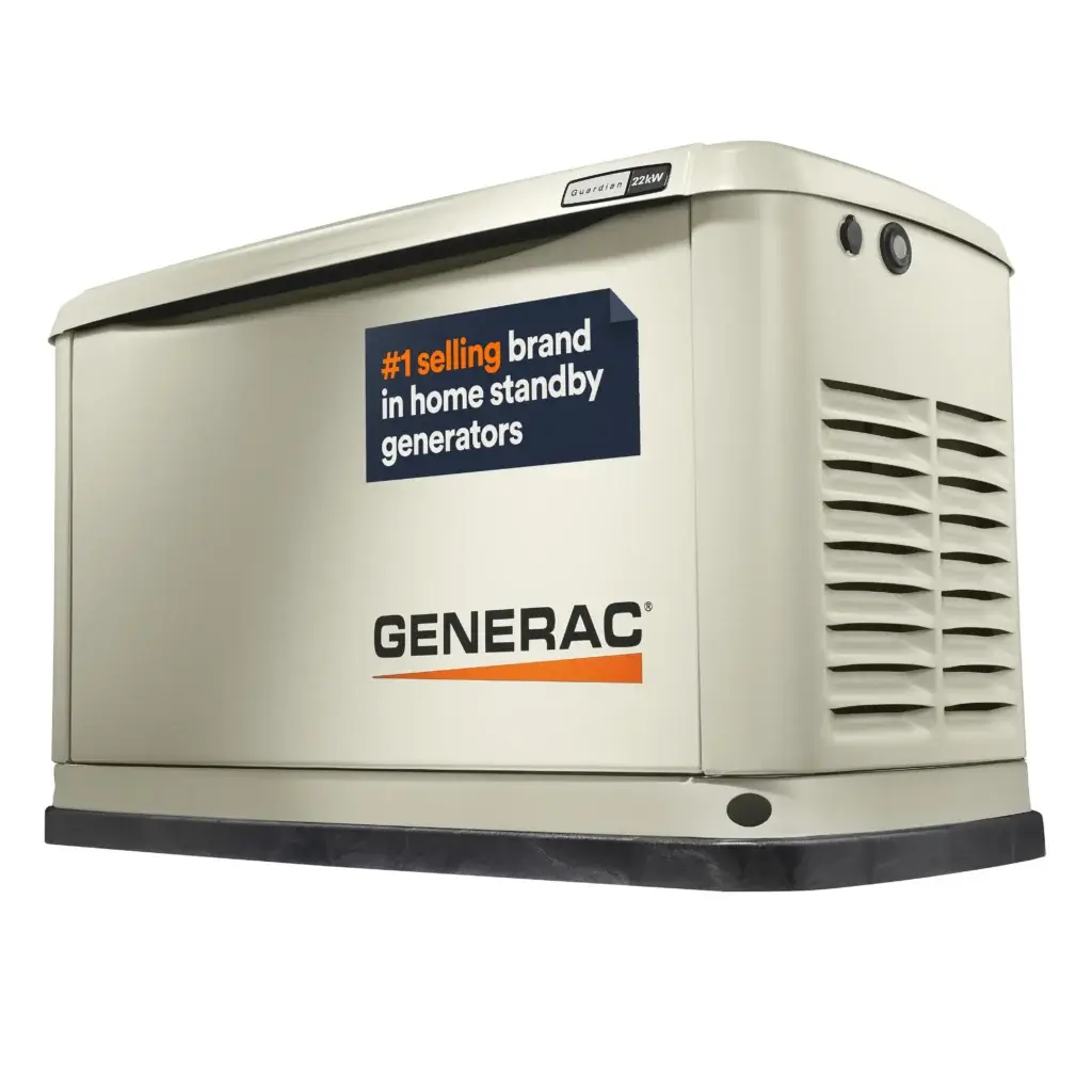 Generac Standby Generator, 22kW WiFi Enabled