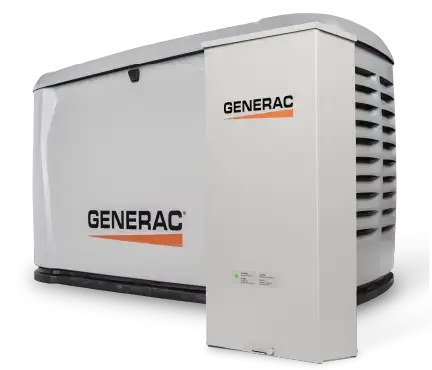 Generac Standby Generator, 22kW with Transfer Switch Cellular