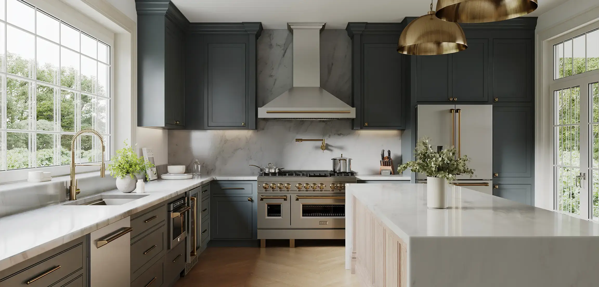 ZLINE Appliances in kitchen