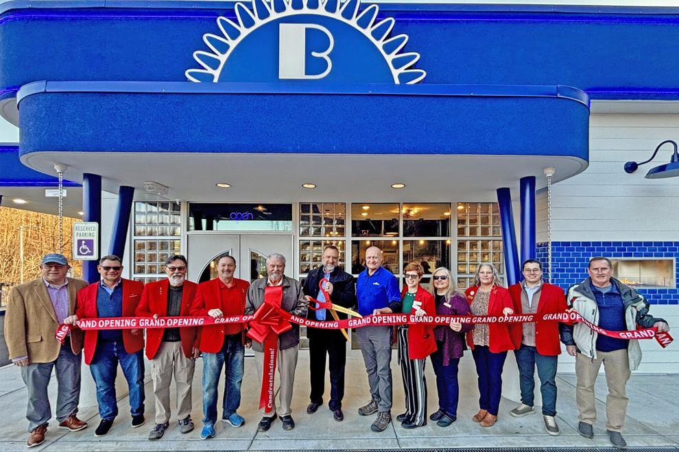 Sylva Ribbon Cutting