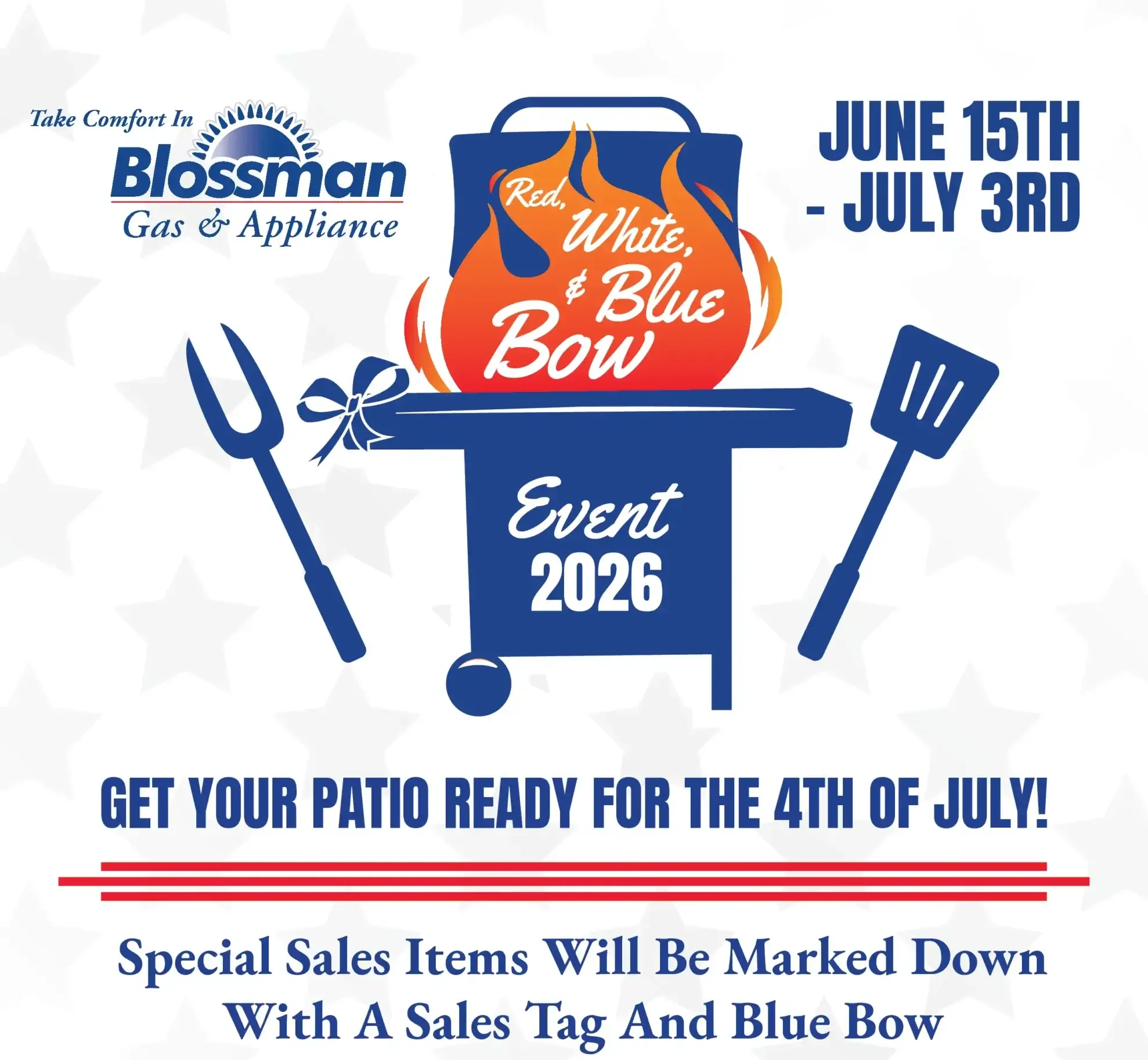 Blue Bow 2026 Flyer