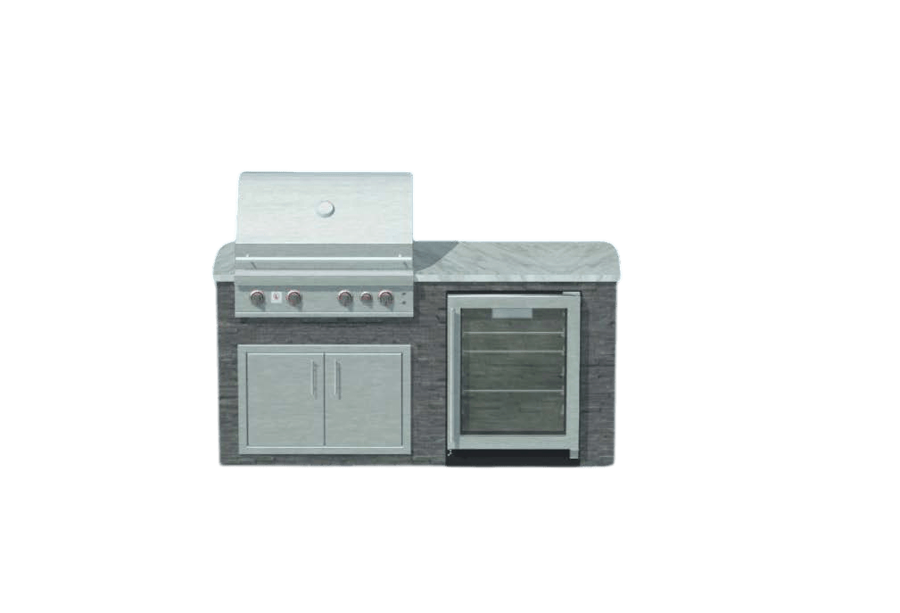 6-2 COKI 6’ Kitchen Island Standard Features