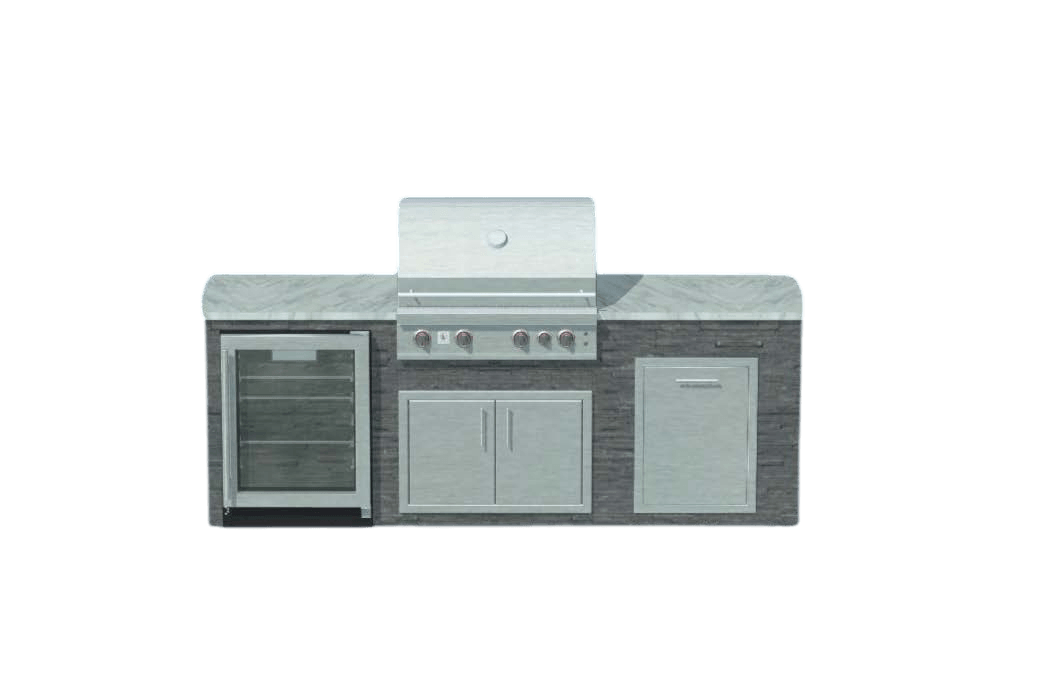 8-1 COKI 8’ Kitchen Island